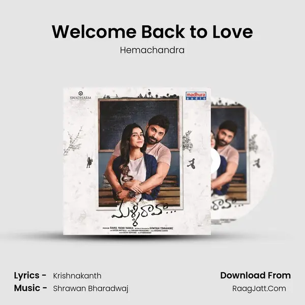 Welcome Back to Love Cover