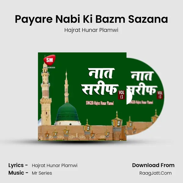Payare Nabi Ki Bazm Sazana MP3 Song by Hajrat Hunar Plamwi Cover