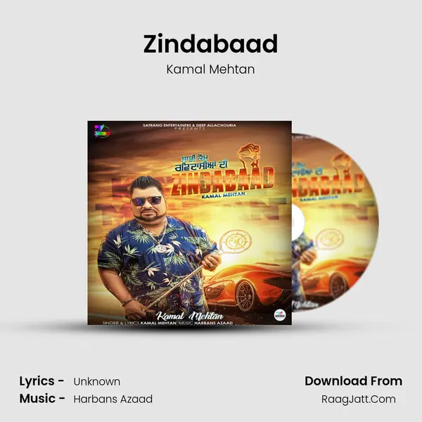 Zindabaad MP3 Song by Kamal Mehtan Cover