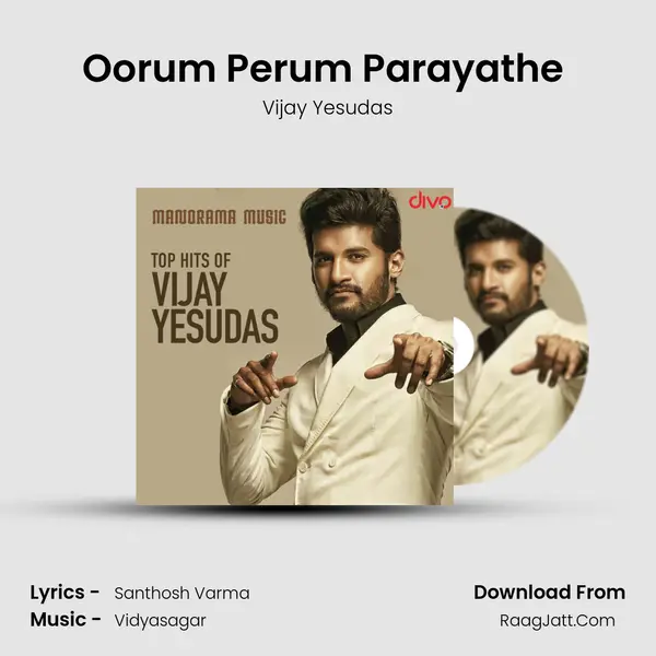 Oorum Perum Parayathe (From - Thappana) MP3 Song by Vijay Yesudas Cover