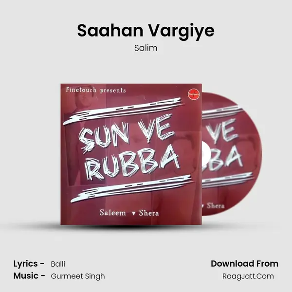 Saahan Vargiye MP3 Song by Salim Cover