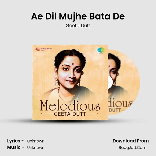 Ae Dil Mujhe Bata De Cover