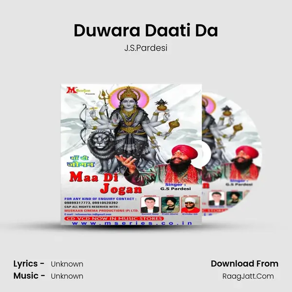 Duwara Daati Da MP3 Song by J.S.Pardesi Cover