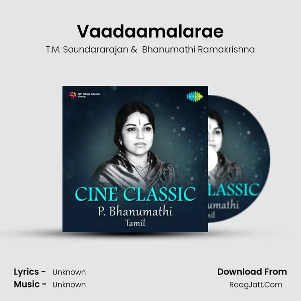 Vaadaamalarae MP3 Song by T.M. Soundararajan Cover
