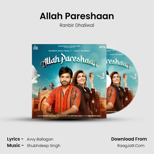 Allah Pareshaan MP3 Song by Ranbir Dhaliwal Cover