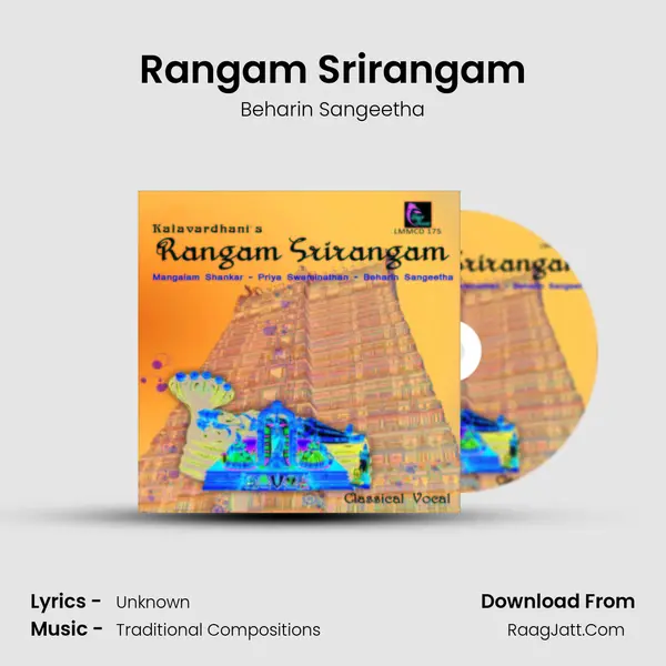 Rangam Srirangam MP3 Song by Beharin Sangeetha Cover