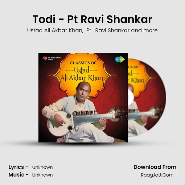 Todi - Pt Ravi Shankar MP3 Song by Ustad Ali Akbar Khan Cover