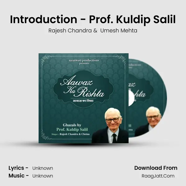 Introduction - Prof. Kuldip Salil MP3 Song by Rajesh Chandra Cover