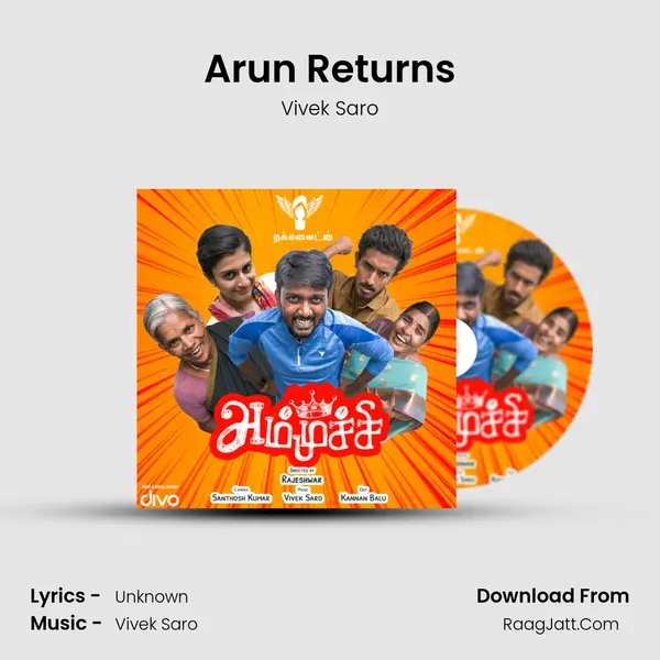 Arun Returns MP3 Song by Vivek Saro Cover