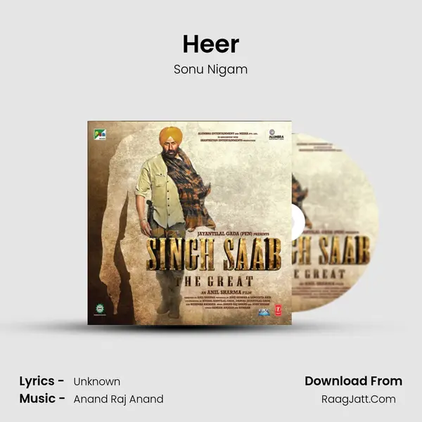 Heer MP3 Song by Sonu Nigam Cover