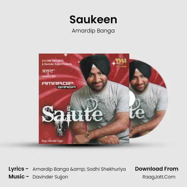 Saukeen MP3 Song by Amardip Banga Cover