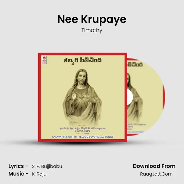 Nee Krupaye MP3 Song by Timothy Cover