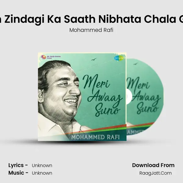 Main Zindagi Ka Saath Nibhata Chala Gaya Cover