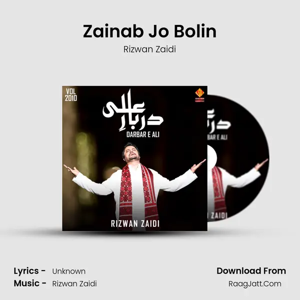 Zainab Jo Bolin MP3 Song by Rizwan Zaidi Cover