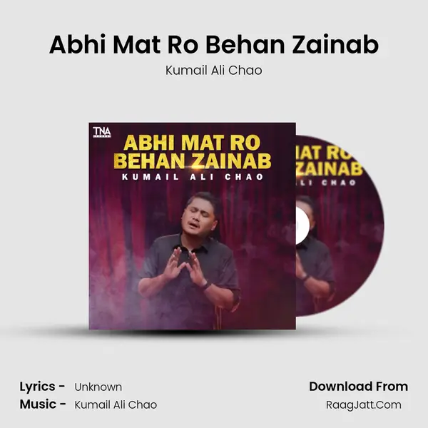 Abhi Mat Ro Behan Zainab MP3 Song by Kumail Ali Chao Cover