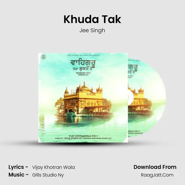 Khuda Tak MP3 Song by Jee Singh Cover