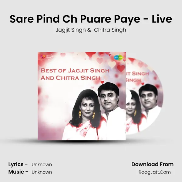 Sare Pind Ch Puare Paye - Live MP3 Song by Jagjit Singh Cover