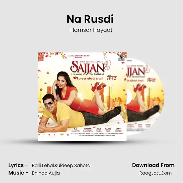 Na Rusdi (Qawwali) MP3 Song by Hamsar Hayaat Cover