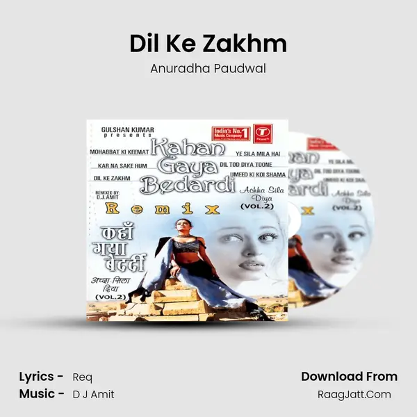 Dil Ke Zakhm MP3 Song by Anuradha Paudwal Cover