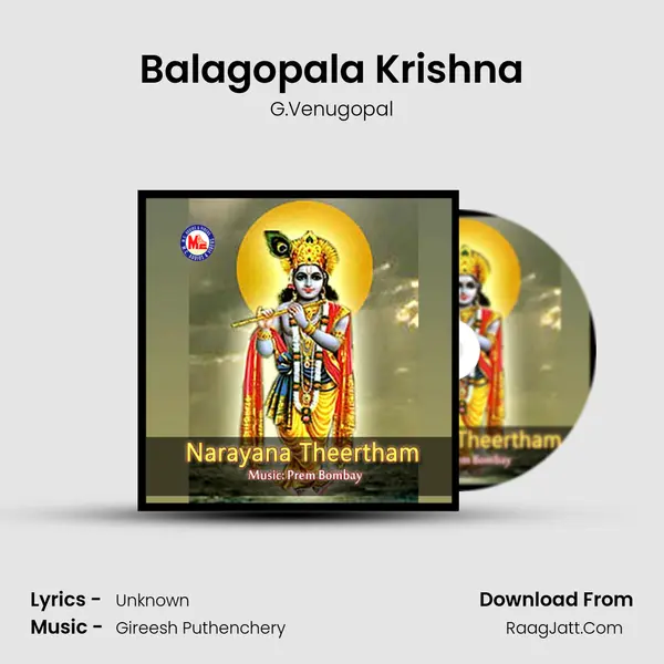 Balagopala Krishna MP3 Song by G.Venugopal Cover
