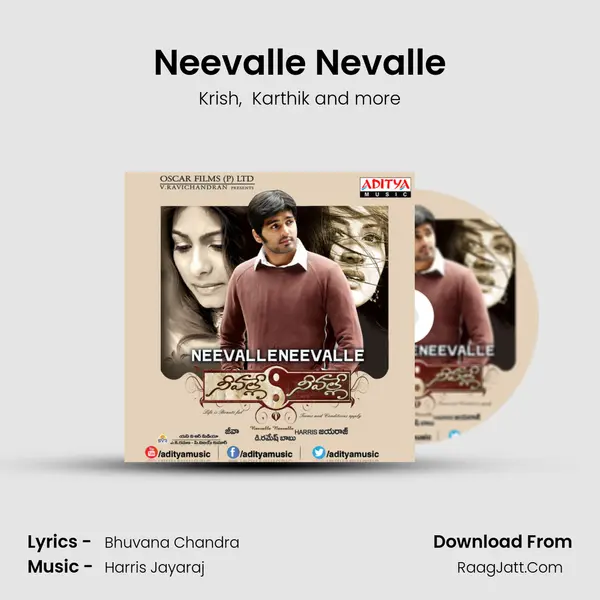 Neevalle Nevalle MP3 Song by Krish Cover