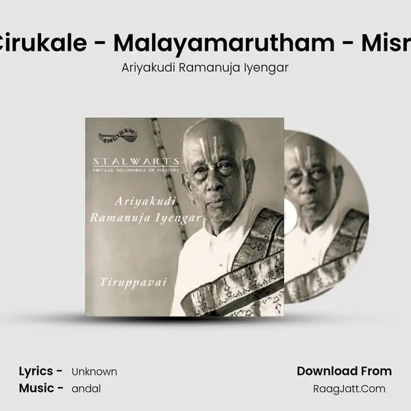 Citram Cirukale - Malayamarutham - Misra Chapu MP3 Song by Ariyakudi Ramanuja Iyengar Cover