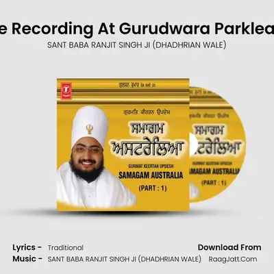Samagam Australia-Part 1 - SANT BABA RANJIT SINGH JI (DHADHRIAN WALE)
