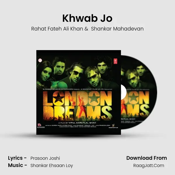 Khwab Jo MP3 Song by Rahat Fateh Ali Khan Cover