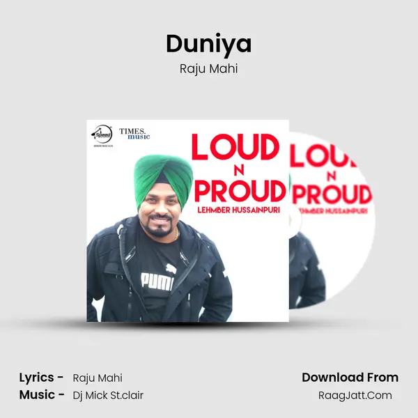 Duniya MP3 Song by Raju Mahi Cover