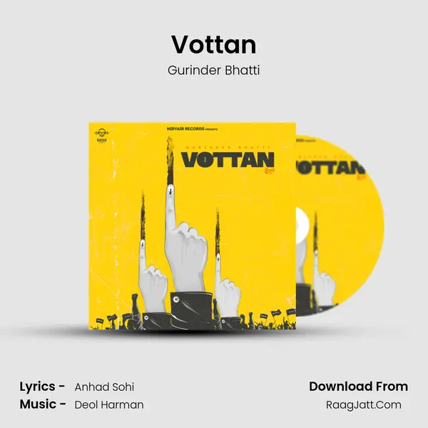 Vottan MP3 Song by Gurinder Bhatti Cover