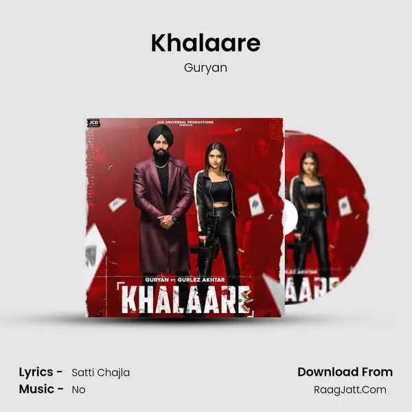 Khalaare MP3 Song by Guryan Cover