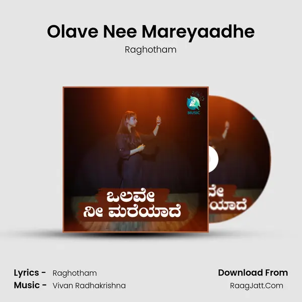 Olave Nee Mareyaadhe MP3 Song by Raghotham Cover