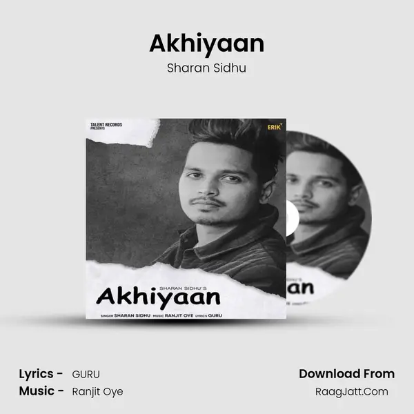 Akhiyaan MP3 Song by Sharan Sidhu Cover