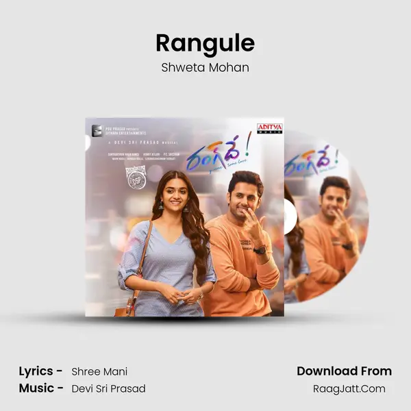 Rangule MP3 Song by Shweta Mohan Cover