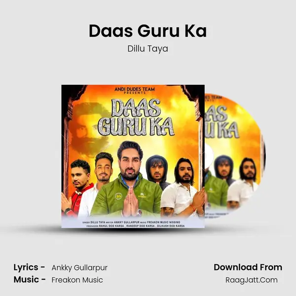 Daas Guru Ka MP3 Song by Dillu Taya Cover