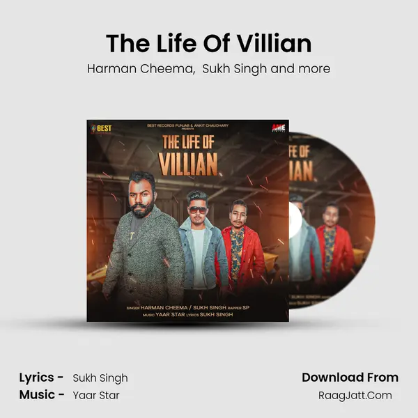 The Life Of Villian MP3 Song by Harman Cheema Cover