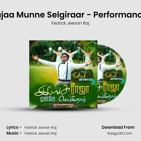 Yesu Rajaa Munne Selgiraar - Performance Track MP3 Song by Fedrick Jeevan Raj Cover