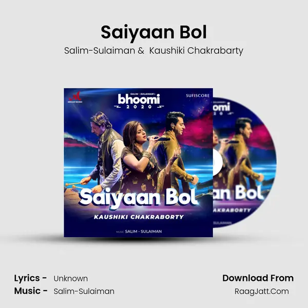 Saiyaan Bol MP3 Song by Salim-Sulaiman Cover
