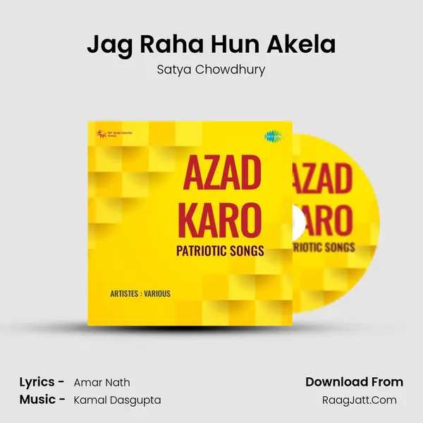 Jag Raha Hun Akela MP3 Song by Satya Chowdhury Cover