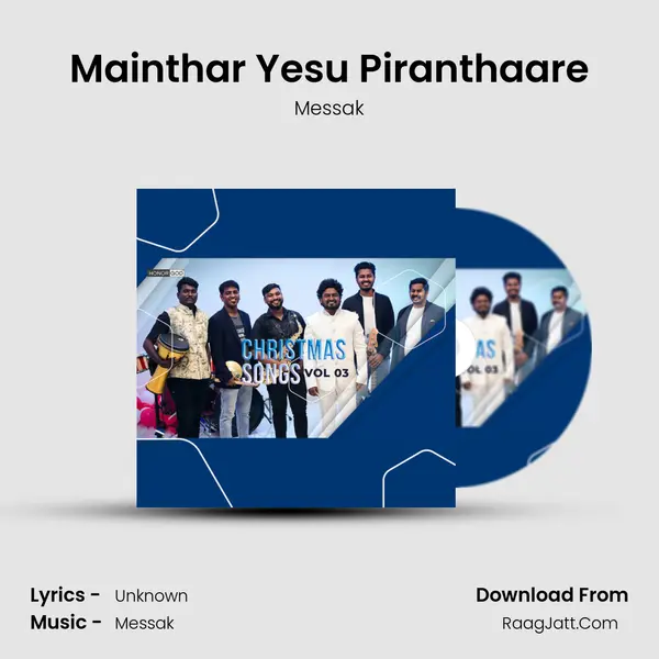 Mainthar Yesu Piranthaare MP3 Song by Messak Cover