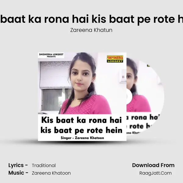 Kis baat ka rona hai kis baat pe rote hein MP3 Song by Zareena Khatun Cover
