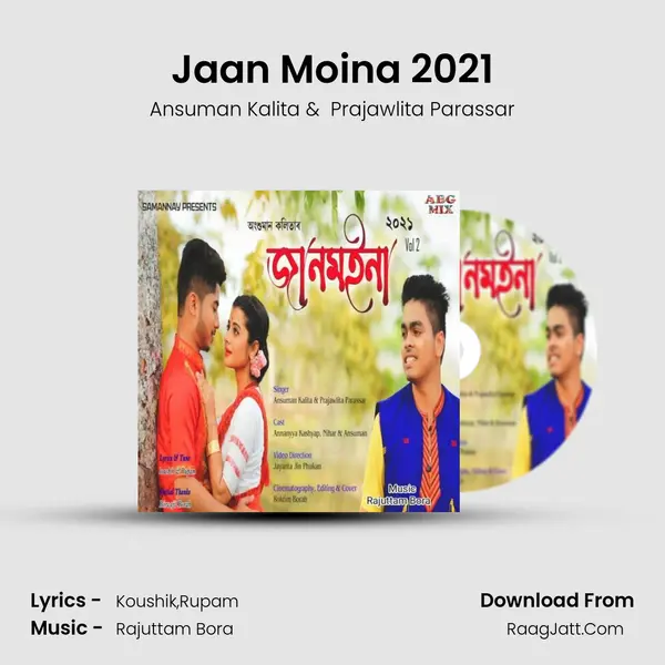 Jaan Moina 2021 MP3 Song by Ansuman Kalita Cover
