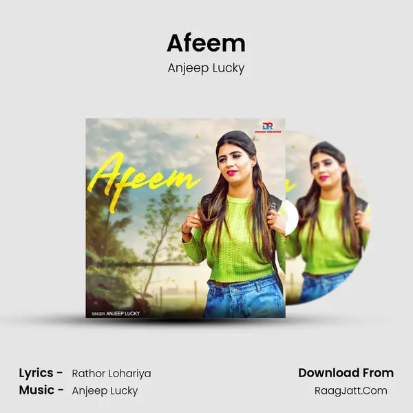 Afeem MP3 Song by Anjeep Lucky Cover