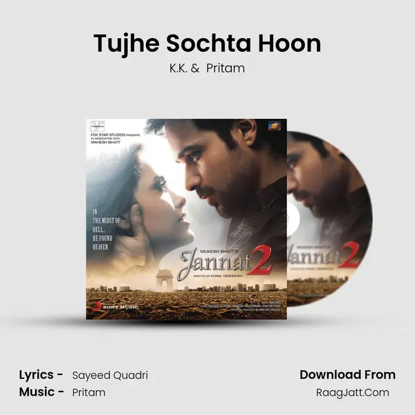 Tujhe Sochta Hoon MP3 Song by K.K. Cover