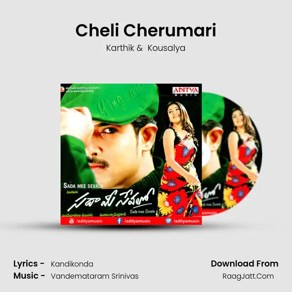 Cheli Cherumari MP3 Song by Karthik Cover