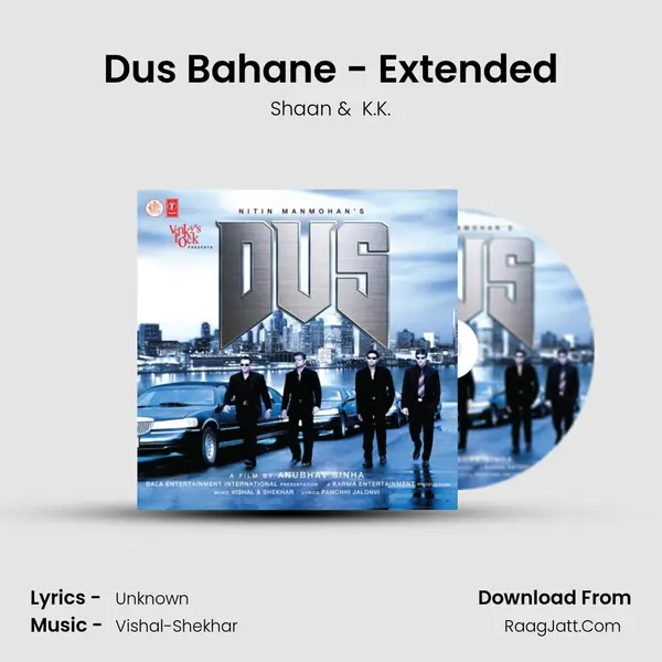 Dus Bahane - Extended MP3 Song by Shaan Cover