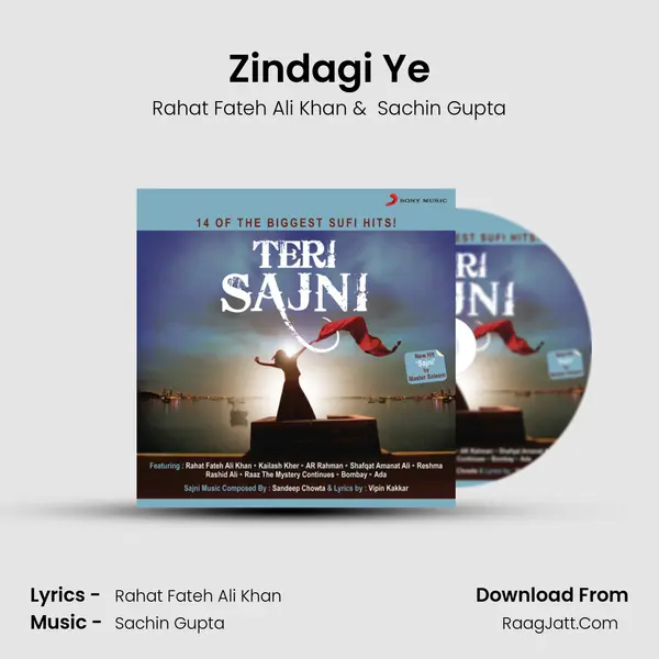 Zindagi Ye MP3 Song by Rahat Fateh Ali Khan Cover