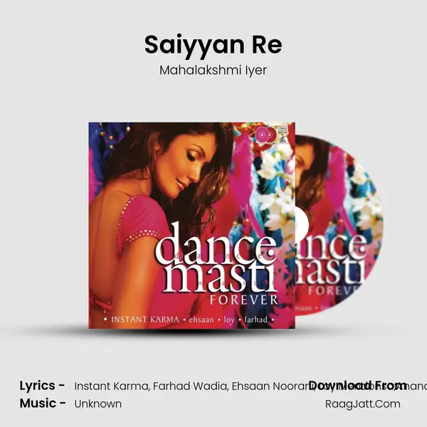 Saiyyan Re MP3 Song by Mahalakshmi Iyer Cover
