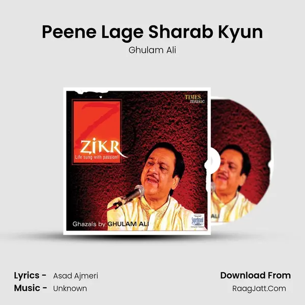 Peene Lage Sharab Kyun MP3 Song by Ghulam Ali Cover