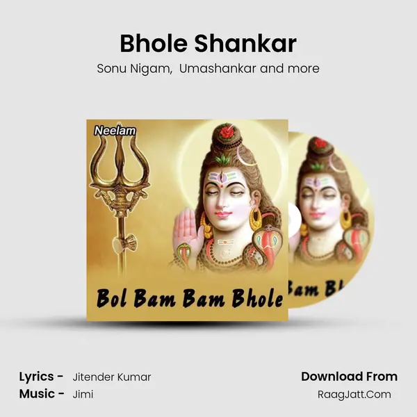 Bhole Shankar MP3 Song by Sonu Nigam Cover